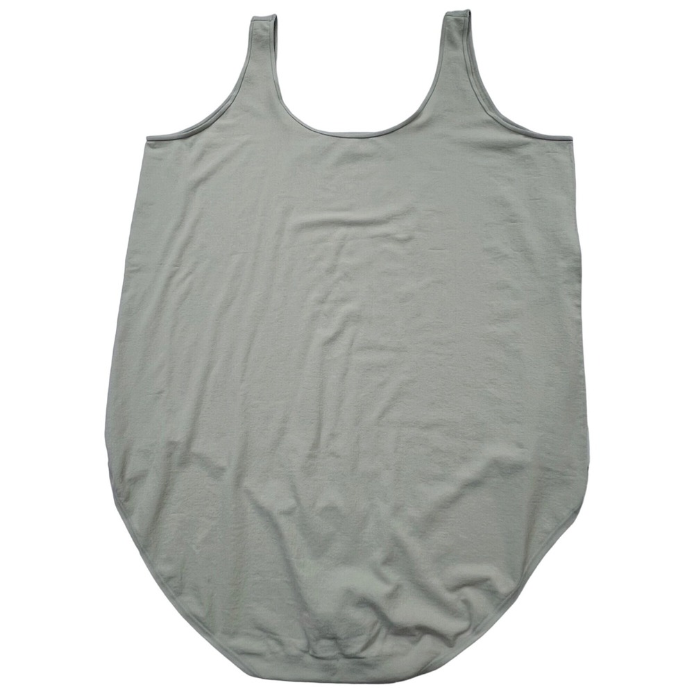 SKIMS Light‎ Essential Scoop Neck Bodysuit Talc Womens 4X - Picture 4 of 10